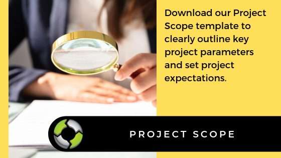 project scope template