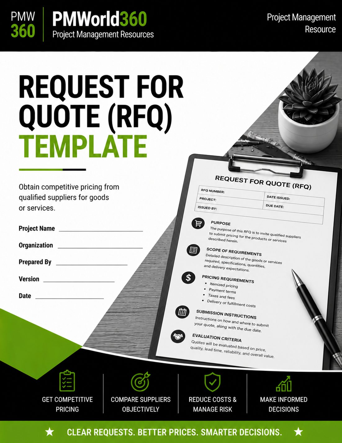 Request For Quote (RFQ) template