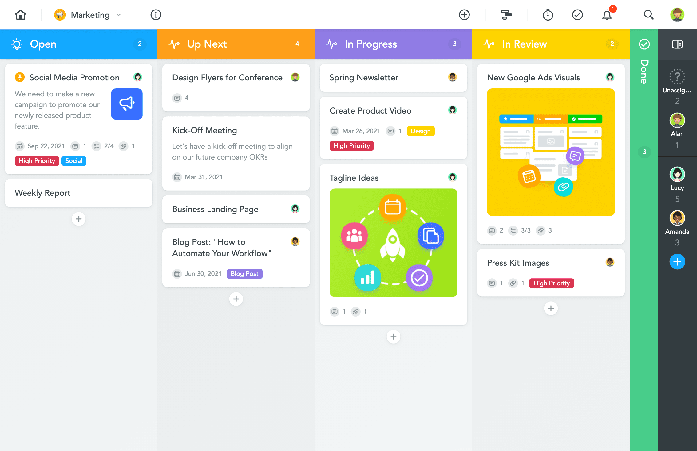 MeisterTask Kanban View- PMWorld 360 Magazinr