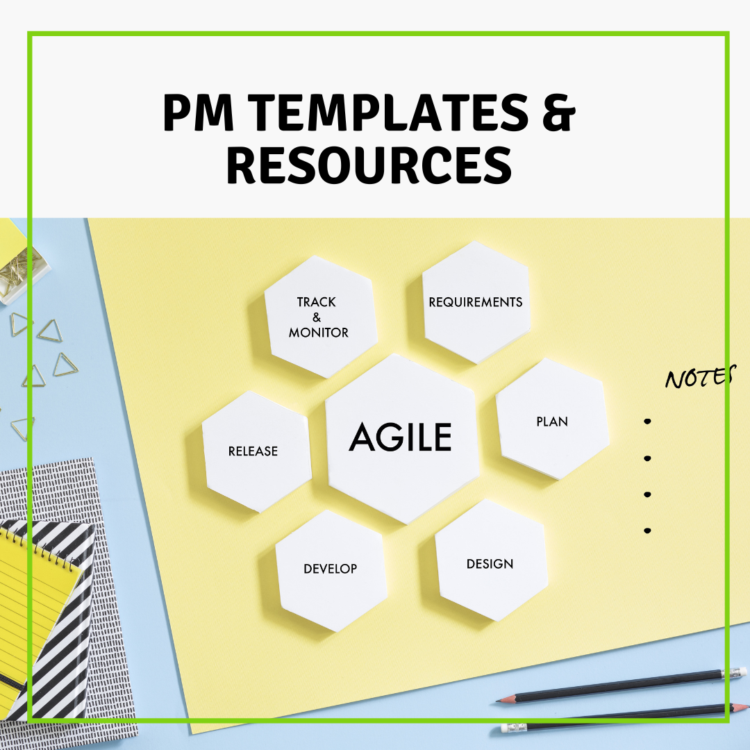 project management templates and resources