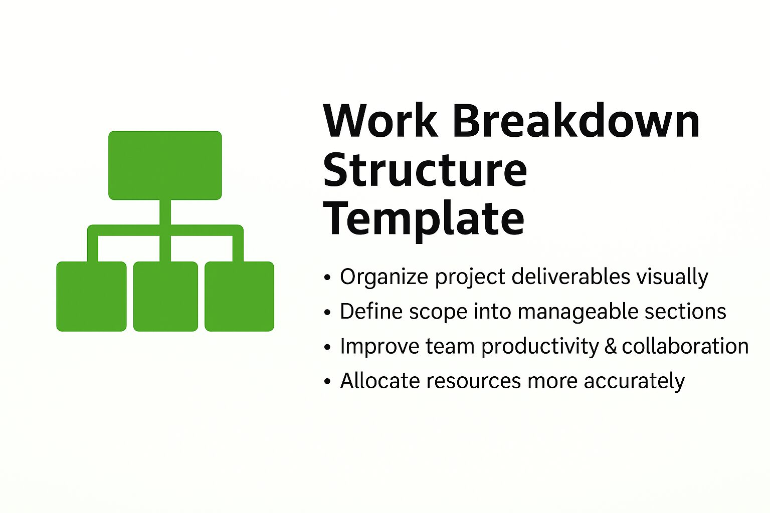 Work Breakdown Structure (WBS) Template