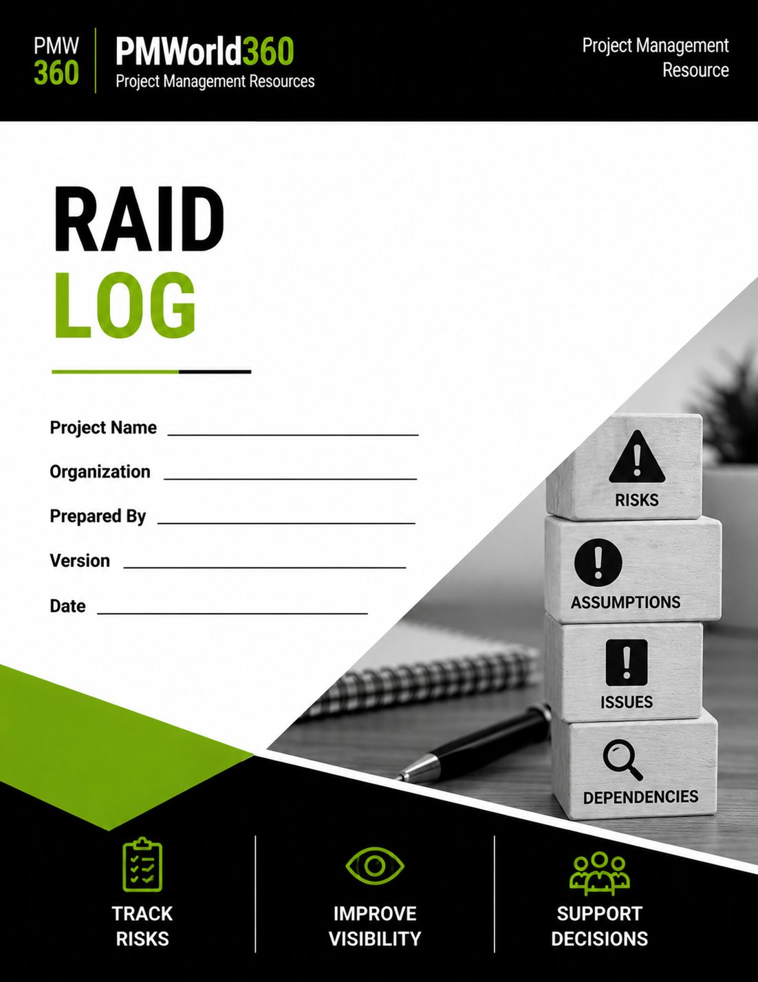 RAID Log Template