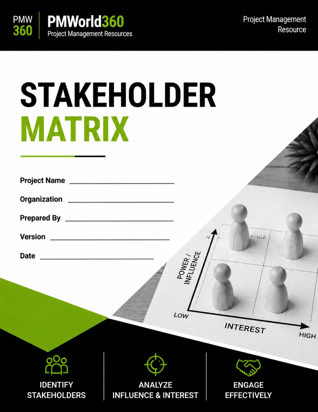 Stakeholders Matrix Template